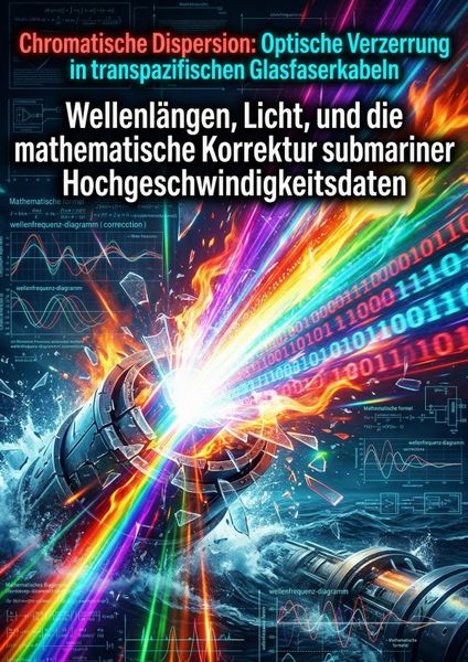 Produktbild: Chromatische Dispersion: Optische Verzerrung in transpazifischen Glasfaserkabeln