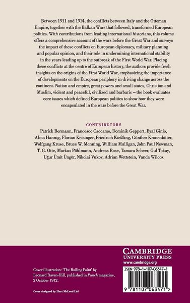 Produktbild: The Wars before the Great War