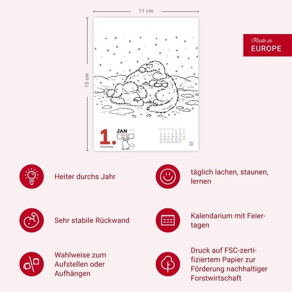 Produktbild: Simons Katze Tagesabreißkalender 2026