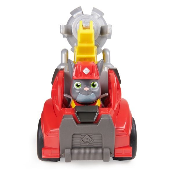 Rubble & Crew - Kran-Baufahrzeug mit Charger-Figur (Basis Fahrzeug)
