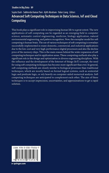 Produktbild: Advanced Soft Computing Techniques in Data Science, IoT and Cloud Computing