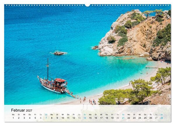 Produktbild: Insel Karpathos - Inselsch&ouml;nheit des Dodekanes (Wandkalender 2027 DIN A2 quer), CALVENDO Monatskalender