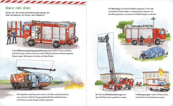 Produktbild: Fahrzeuge sind toll! - Bei der Feuerwehr