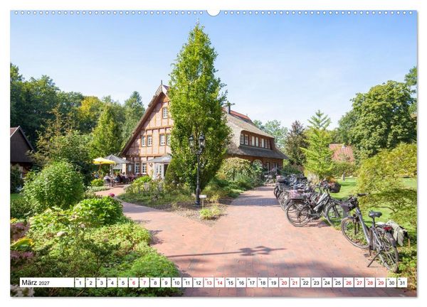 Produktbild: Radland Deutschland - Oldenburger Land (Wandkalender 2027 DIN A2 quer), CALVENDO Monatskalender