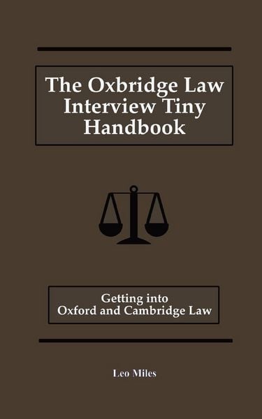 Produktbild: The Oxbridge Law Interview Tiny Handbook