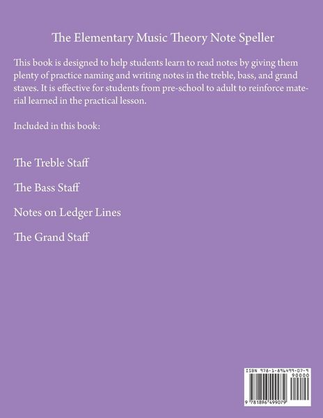 Produktbild: The Elementary Music Theory Note Speller