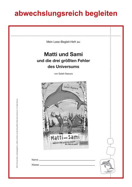 Produktbild: Lekt&uuml;rebegleiter &ndash; kompakt und differenziert: Matti und Sami und die drei gr&ouml;&szlig;ten Fehler des Universums