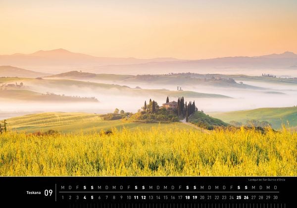 Produktbild: Toskana Premiumkalender 2027