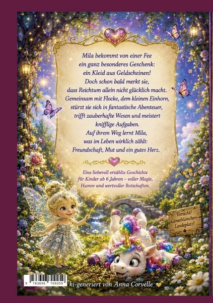 Produktbild: Prinzessin Mila und das Geldscheinkleid