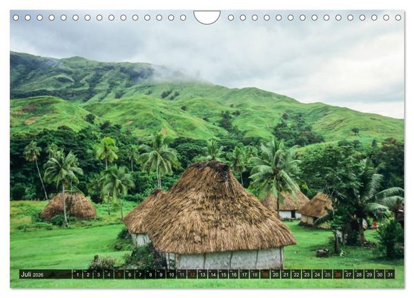 Produktbild: Samoa und Fidschi (Wandkalender 2026 DIN A4 quer), CALVENDO Monatskalender