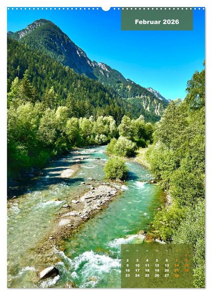 Produktbild: Erlebe mit mir die Alpen (Wandkalender 2026 DIN A2 hoch), CALVENDO Monatskalender