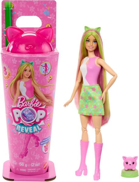 Produktbild: Barbie Pop! Reveal Shakes Serie - Kätzchen Puppe
