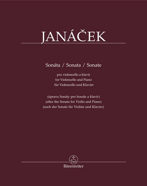 Produktbild: Sonate f&uuml;r Violoncello und Klavier