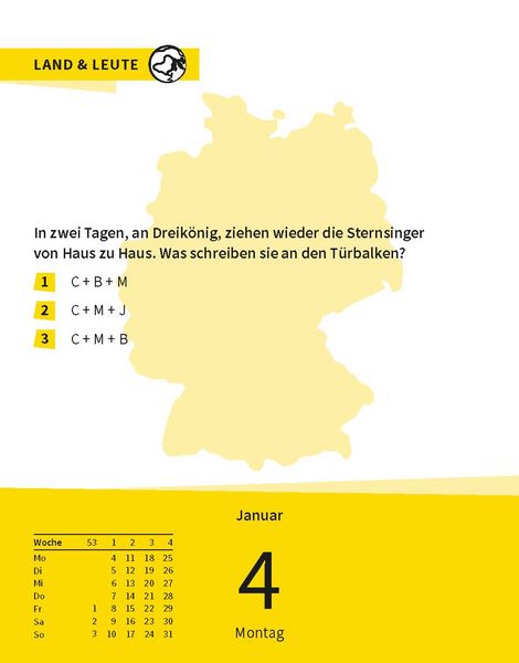Produktbild: Langenscheidt Quizkalender Deutsch 2027