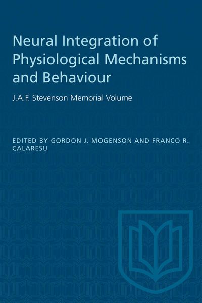 Produktbild: Neural Integration of Physiological Mechanisms and Behaviour