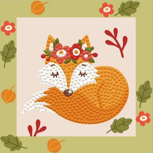 Produktbild: DOTZIES BY DIAMOND DOTZ - Diamond Painting Kleiner Fuchs