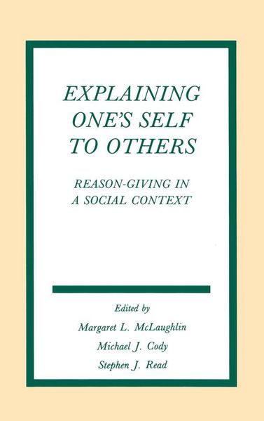 Produktbild: Explaining One's Self To Others