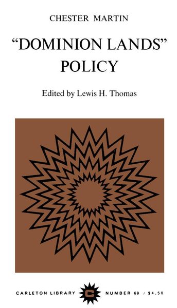 Produktbild: Dominion Lands Policy