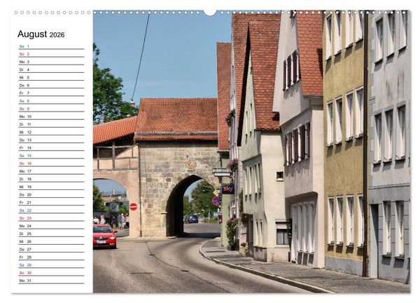 Produktbild: N&ouml;rdlingen - Ansichtssache (hochwertiger Premium Wandkalender 2026 DIN A2 quer), Kunstdruck in Hochglanz