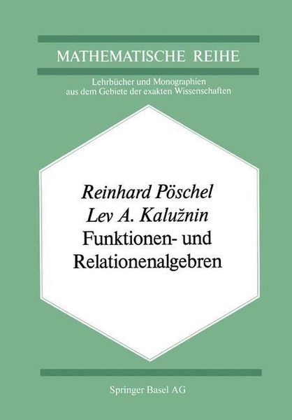 Produktbild: Funktionen- und Relationenalgebren