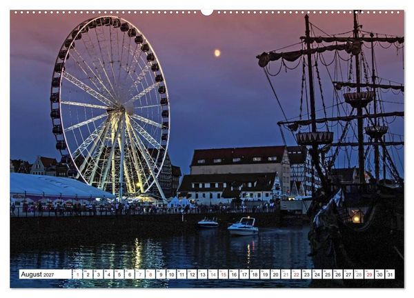 Produktbild: Danzig - Eine historische Sch&ouml;nheit (hochwertiger Premium Wandkalender 2027 DIN A2 quer), Kunstdruck in Hochglanz