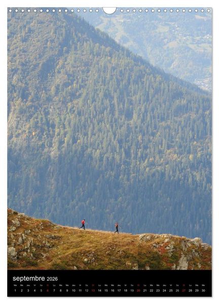 Produktbild: Trail Running Passion et &eacute;motion (Calendrier mural 2026 DIN A3 horizontal), CALVENDO calendrier mensuel