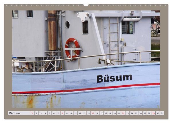 Produktbild: B&uuml;sum an der Nordsee (hochwertiger Premium Wandkalender 2026 DIN A2 quer), Kunstdruck in Hochglanz