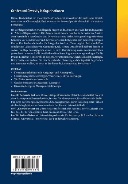 Produktbild: Gender und Diversity in Organisationen
