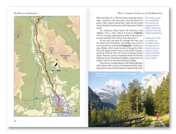 Produktbild: Day Walks in the Dolomites