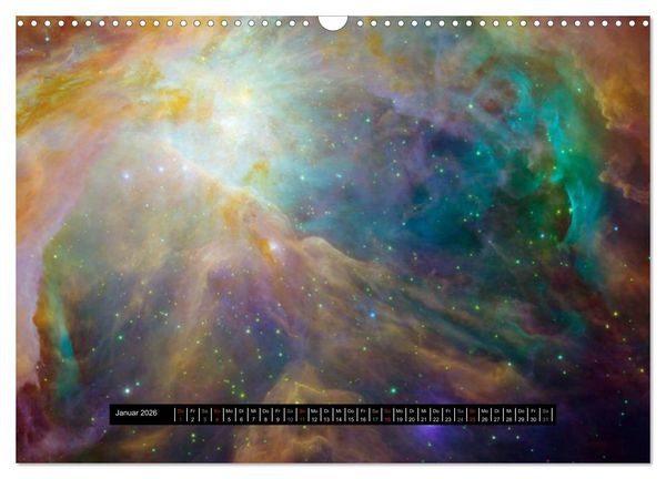 Produktbild: Planetarischer Nebel (Wandkalender 2026 DIN A3 quer), CALVENDO Monatskalender