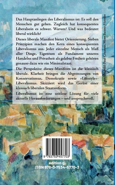 Produktbild: Ein liberales Manifest