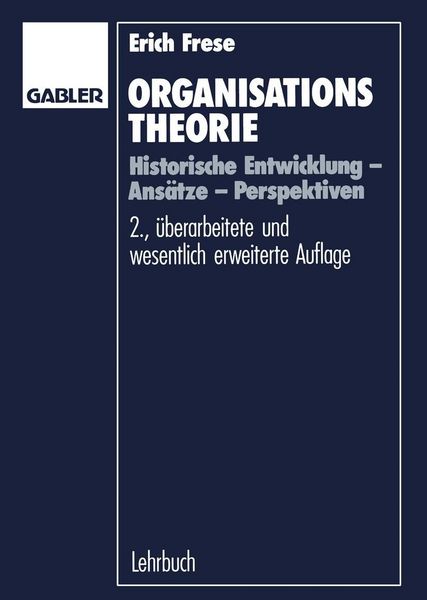 Produktbild: Organisationstheorie