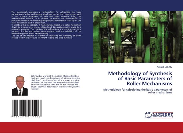 Produktbild: Methodology of Synthesis of Basic Parameters of Roller Mechanisms