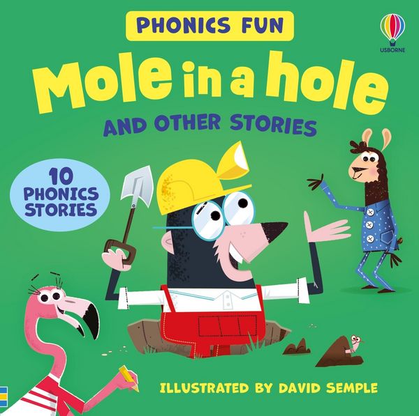 Produktbild: Usborne Phonics - Mole in a Hole and Other Stories