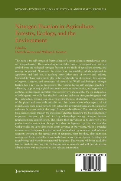 Produktbild: Nitrogen Fixation in Agriculture, Forestry, Ecology, and the Environment