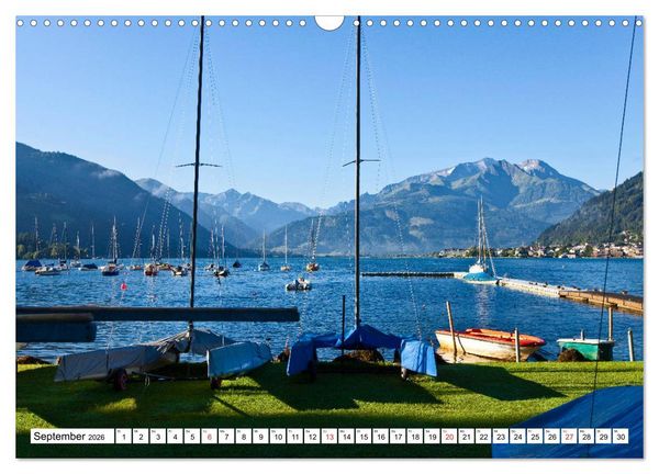 Produktbild: Der Zeller See im sch&ouml;nen Salzburger Land (Wandkalender 2026 DIN A3 quer), CALVENDO Monatskalender