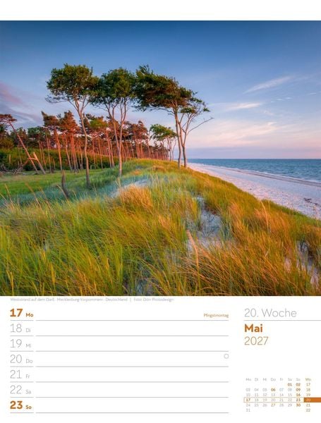 Produktbild: Am Meer Wochenplaner Kalender 2027