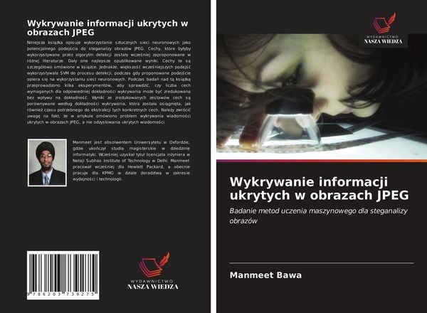 Produktbild: Wykrywanie informacji ukrytych w obrazach JPEG