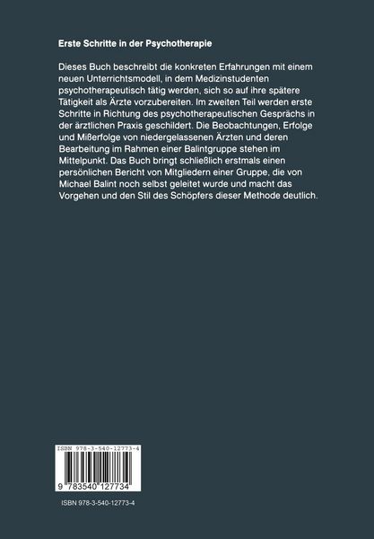 Produktbild: Erste Schritte in der Psychotherapie