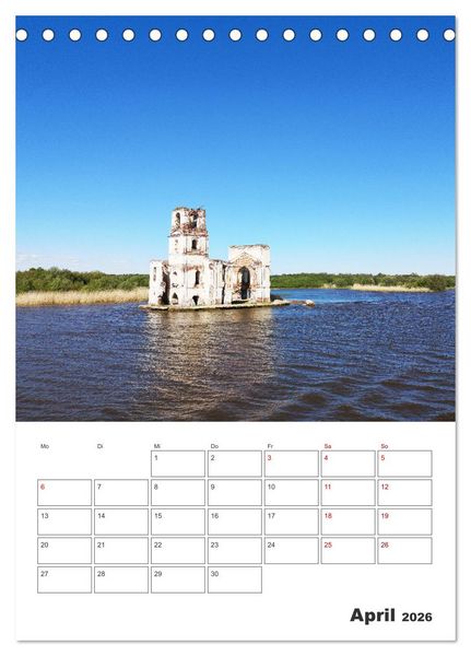 Produktbild: Russland - Terminplaner (Tischkalender 2026 DIN A5 hoch), CALVENDO Monatskalender