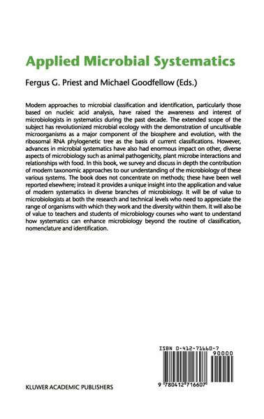 Produktbild: Applied Microbial Systematics