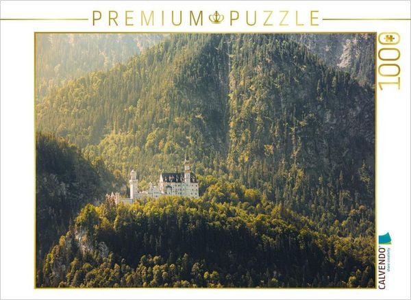 Produktbild: CALVENDO Puzzle Motiv: Schloss Neuschwanstein | 1000 Teile Lege-Gr&ouml;&szlig;e 64x48cm Foto-Puzzle f&uuml;r gl&uuml;ckliche Stunden