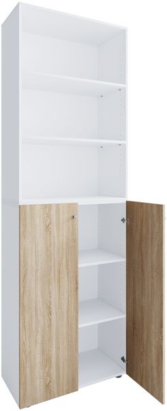 Produktbild: XL Holz Gro&szlig;er Schuhschrank Schuhkommode Lona 6