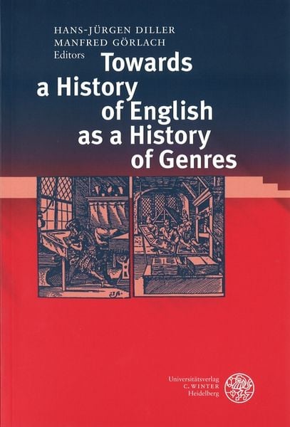 Produktbild: Towards a History of English as a History of Genres