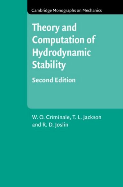 Produktbild: Theory and Computation in Hydrodynamic Stability
