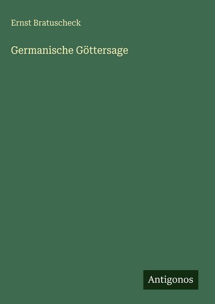 Produktbild: Germanische G&ouml;ttersage