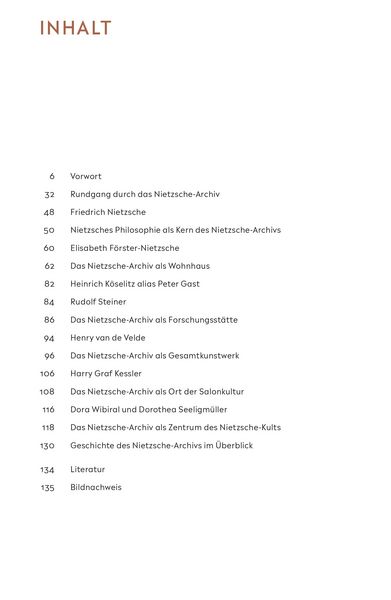 Produktbild: Nietzsche-Archiv