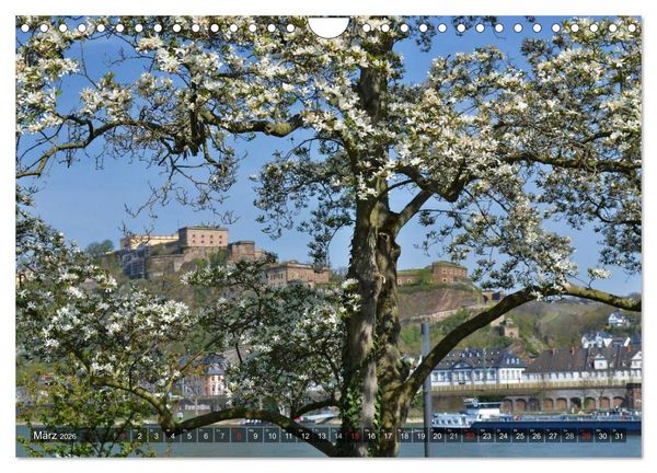 Produktbild: Koblenz Die Stadt am Deutschen Eck (Wandkalender 2026 DIN A4 quer), CALVENDO Monatskalender
