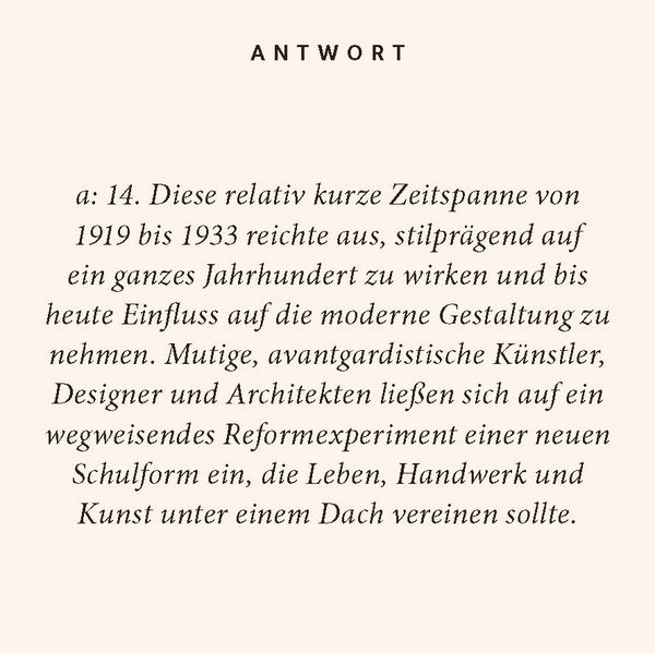 Produktbild: Bauhaus-Quiz