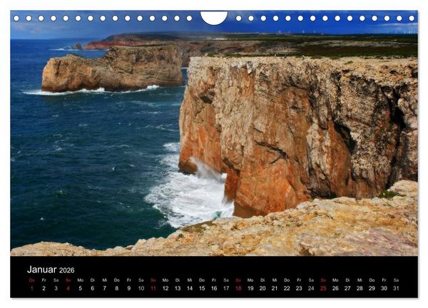 Produktbild: Zauber der Algarve (Wandkalender 2026 DIN A4 quer), CALVENDO Monatskalender